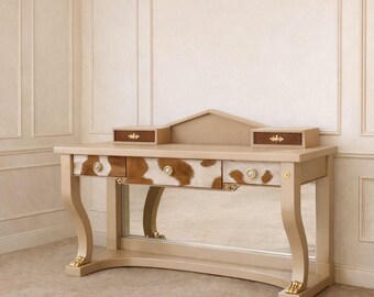 Unikt sminkbord med dold spegel, 1800-talet.