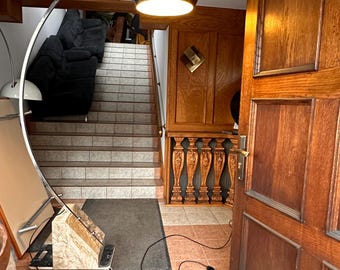 Very unique Arc Floor Lamp by Achille Castiglioni