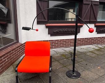 Floor lamp Counter Balance, model 8023, by Robert Haussmann for Swiss Lamps International