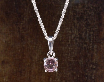 tourmaline necklace sterling silver