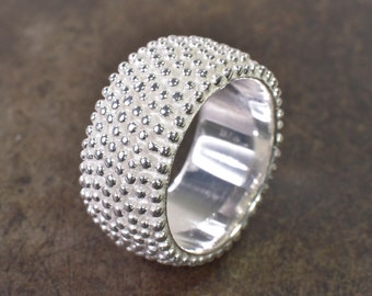 grande taille de bague 59 - Argent 925