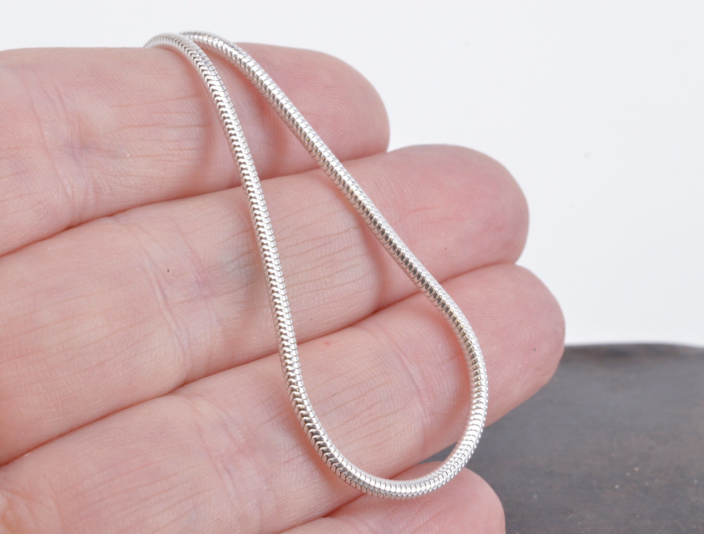 【STONEHENgE】DAL〜Silver Snake Chain Necklace SA24C13P STONEHENgE】DAL〜Silver Snake Chain Necklace SA24C13P