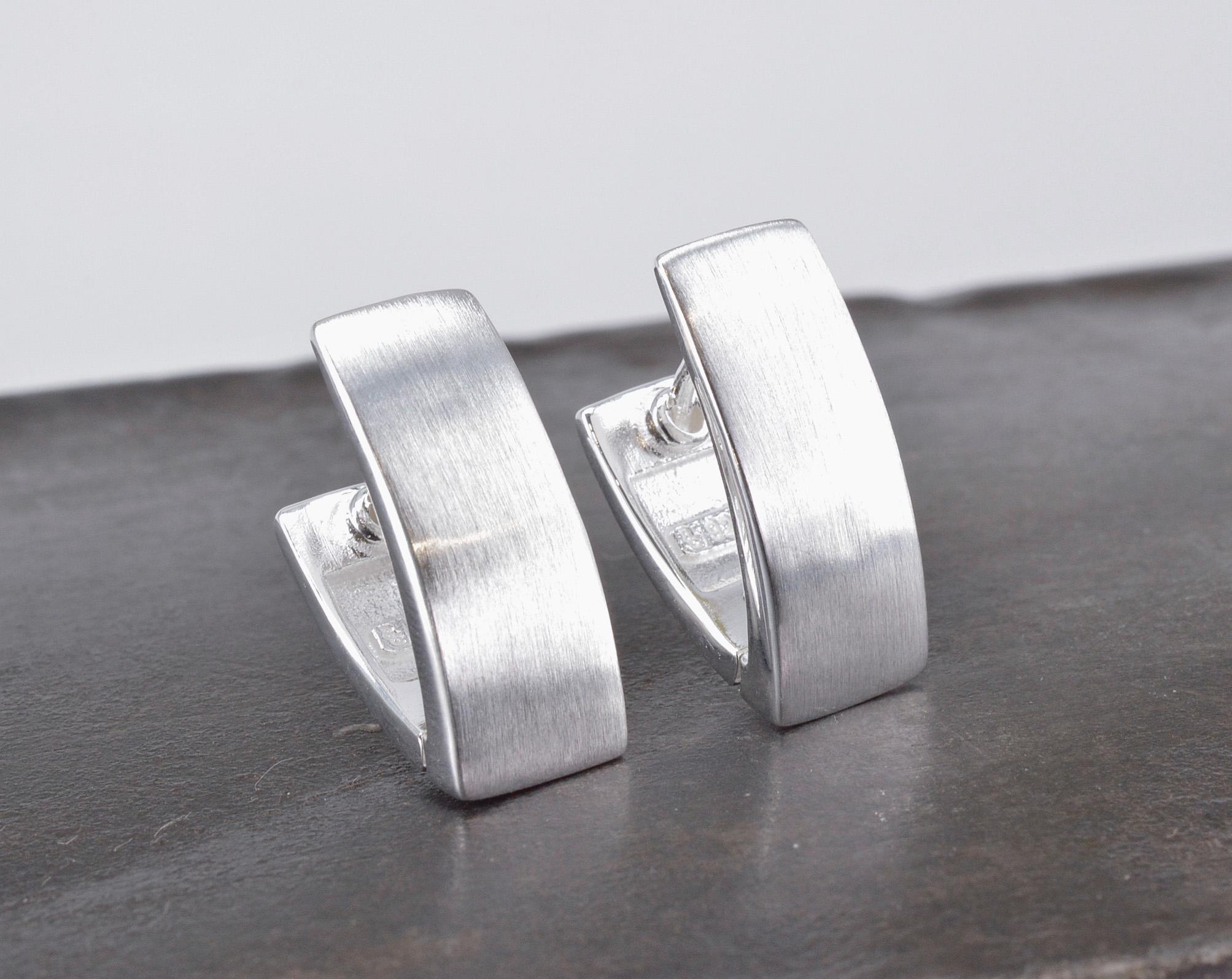 最終決算 925 Earrings Hoop V Wide Silver Etsy - アクセサリー