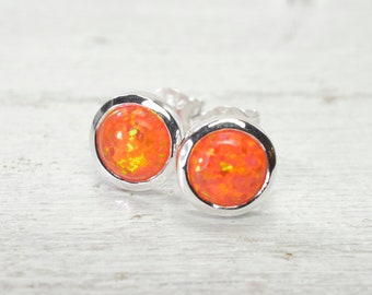 earrings Opal