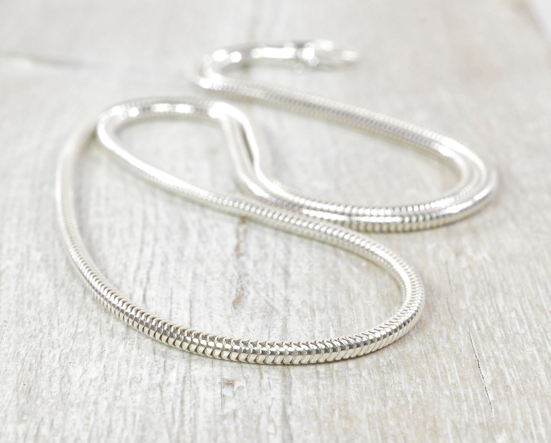 【STONEHENgE】DAL〜Silver Snake Chain Necklace SA24C13P STONEHENgE】DAL〜Silver Snake Chain Necklace SA24C13P