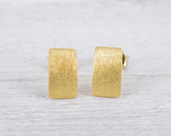 Earrings 925 Silver gold plated