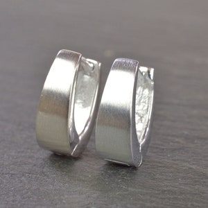 small hoop earrings sterling silver imagem 3