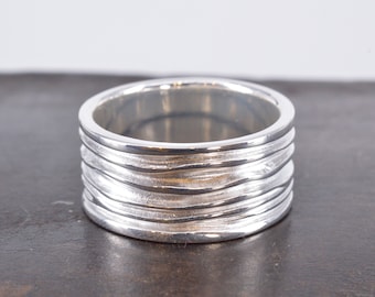 breiter Ring 925 Silber