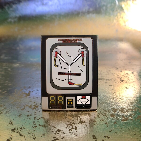 Flux Capacitor - Back to the Future - Limited Edition Enamel Pin