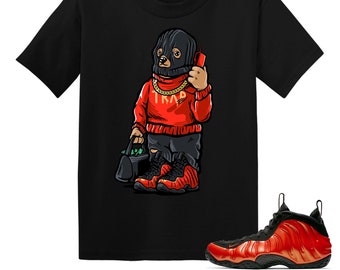 foamposite habanero red shirt
