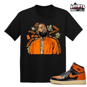 orange jordan 1 shirt