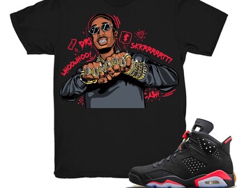 jordan 6 infrared white outfit