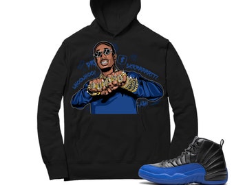 jordan 12 game royal hoodie