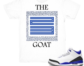 racer blue 3s goat