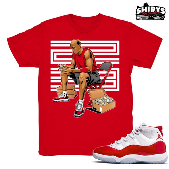 cherry 11s shirt