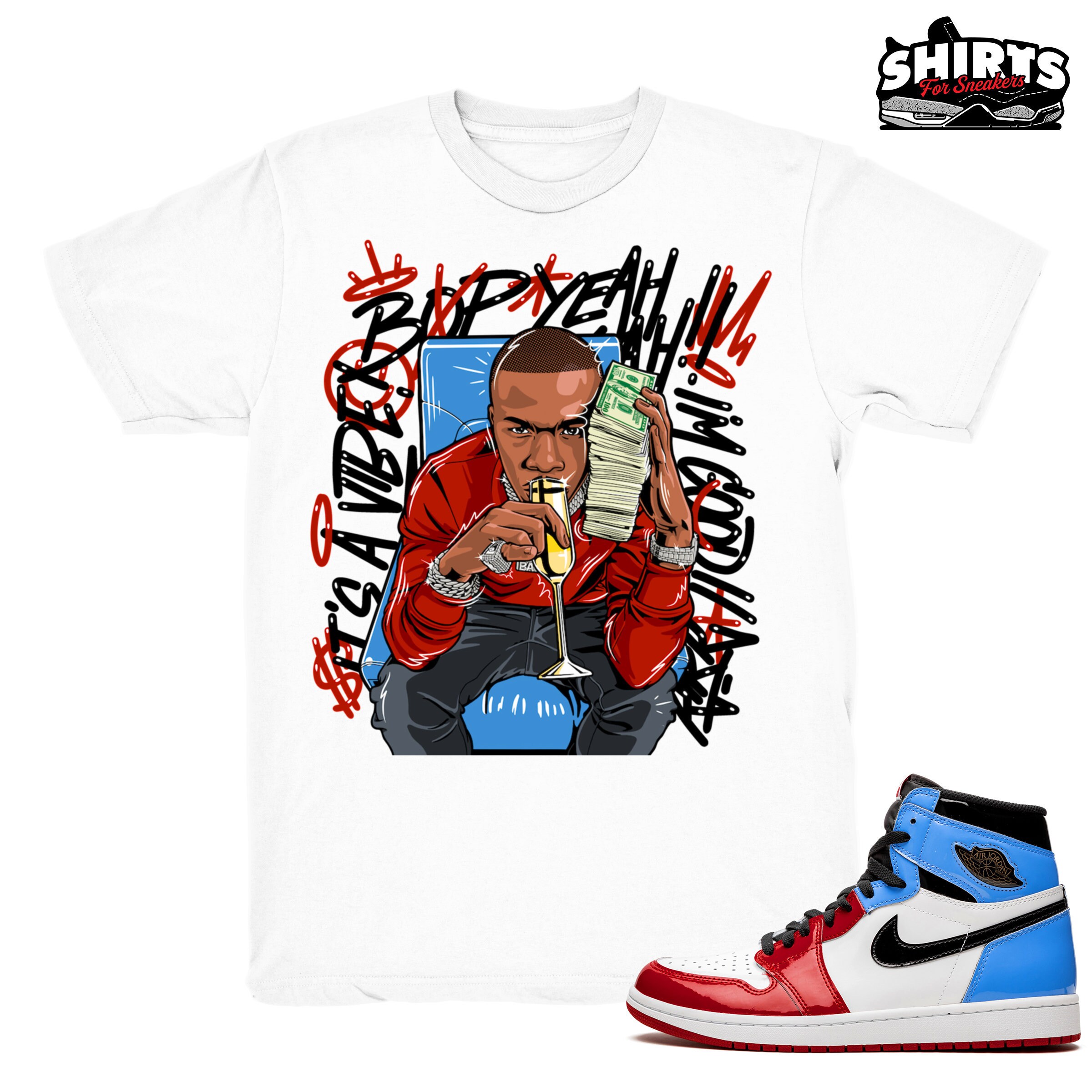 fearless jordan 1 t shirt