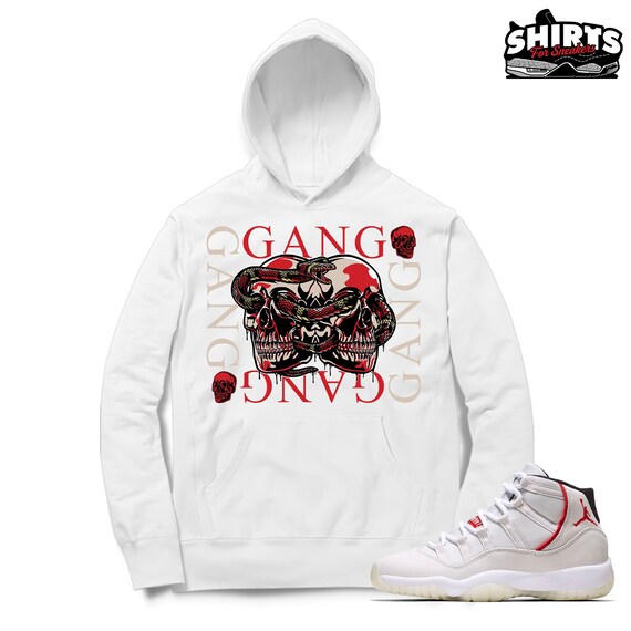 jordan 11 platinum tint hoodie