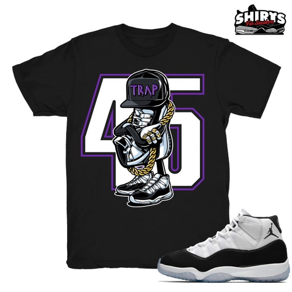 Concord 11 Shirt Concord Sneakerhead Match Retro 11 Concord 2018 Black Tee Shirts Etsy New Zealand
