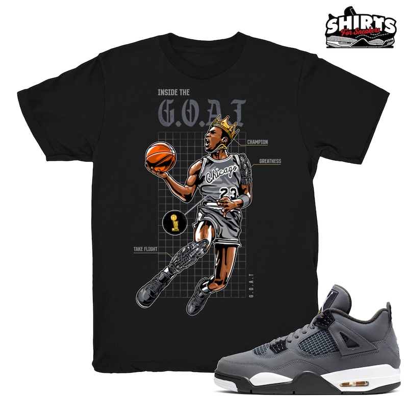 jordan 4 cool grey t shirt