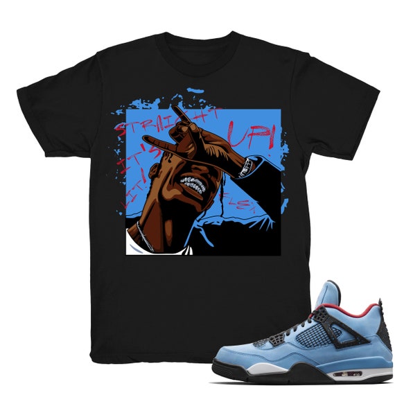 Cactus Jack 4 travis Scott Shirt Straight up - Etsy