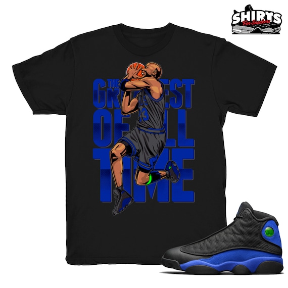 The Greatest Hyper Royal 13 Shirt: Retro Sneaker Match Tee