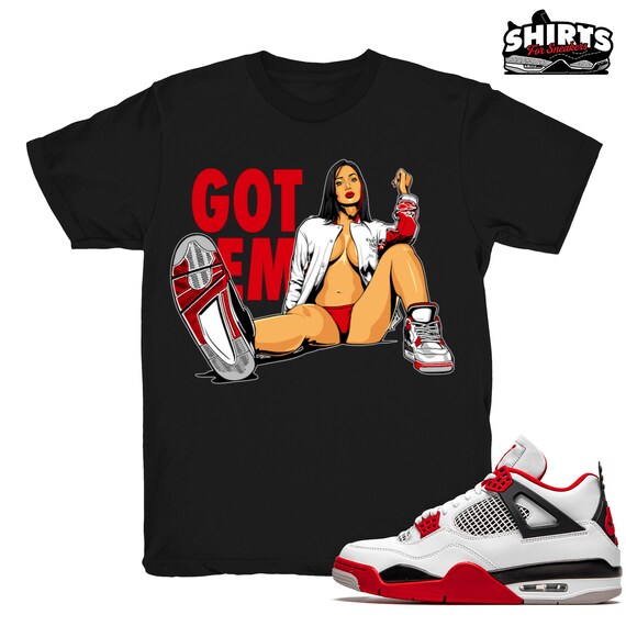 Air jordan sales red shirt