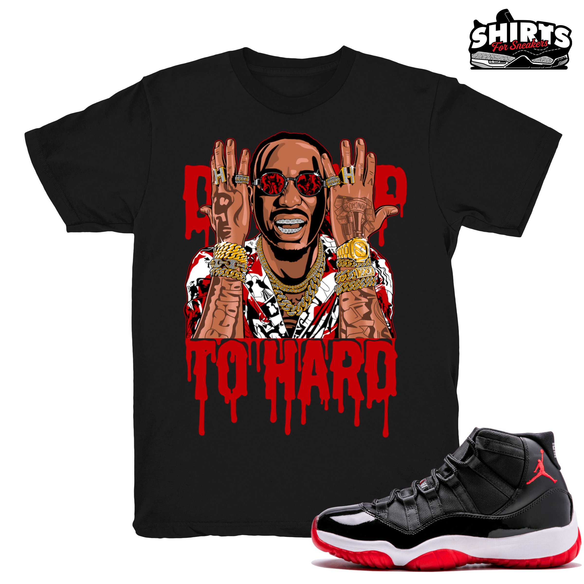 Bred 11 shirt cheap