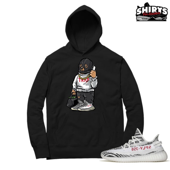 Yeezy Boost Zebra 350 Hoodie Trap Bear 