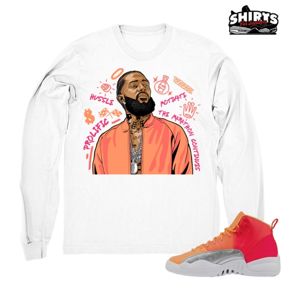 jordan retro 12 hot punch shirt