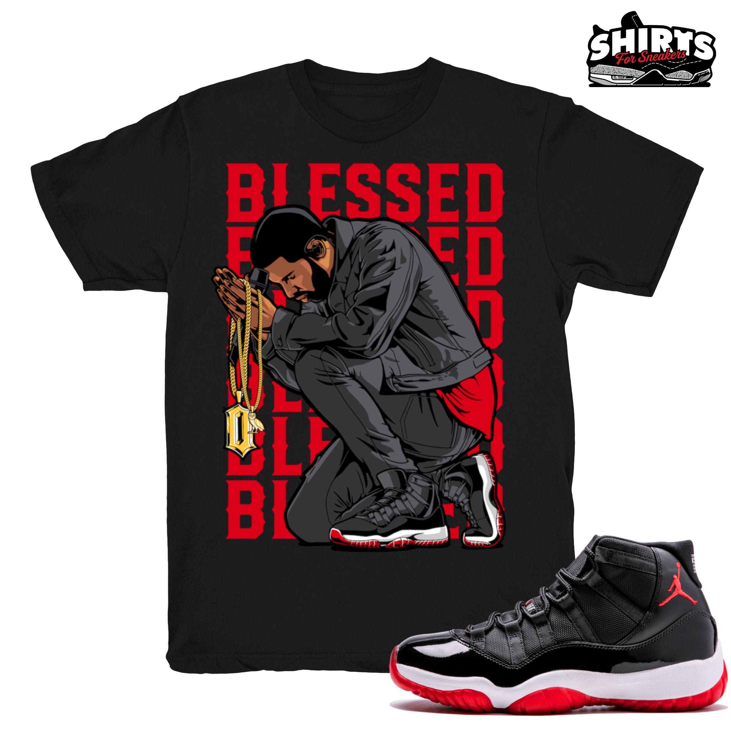 Shirt Bred XI Drake Blessed Match Retro 