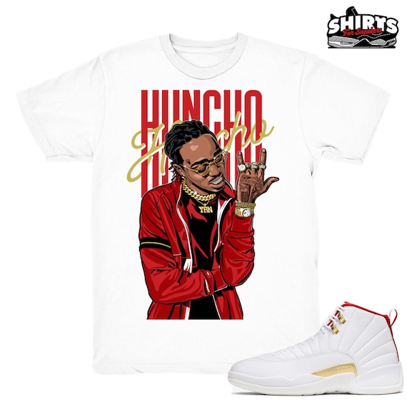 Air Jordan 12 Fiba shirt Huncho Retro 