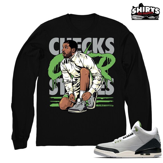 jordan 3 chlorophyll shirt