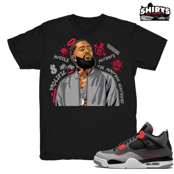 shirts for jordan 4 infrared