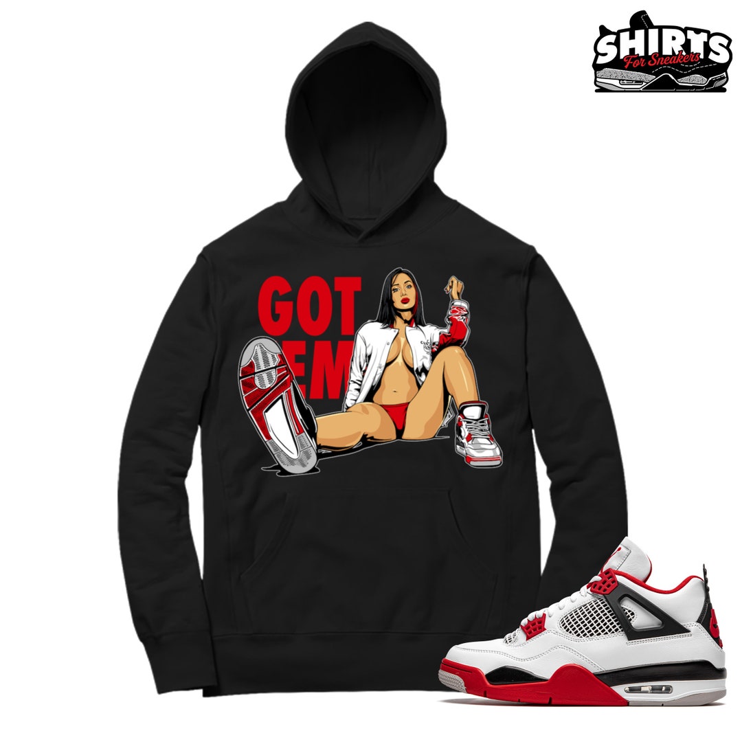 retro 4 fire red clothing