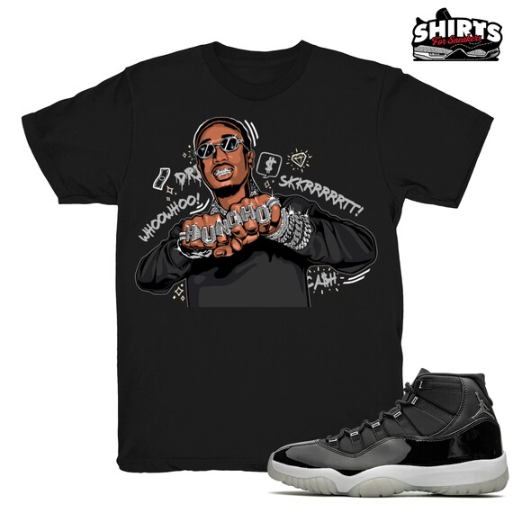25th Anniversary Jordan 11 Apparel Jubilee 11 Shirt Huncho Rings