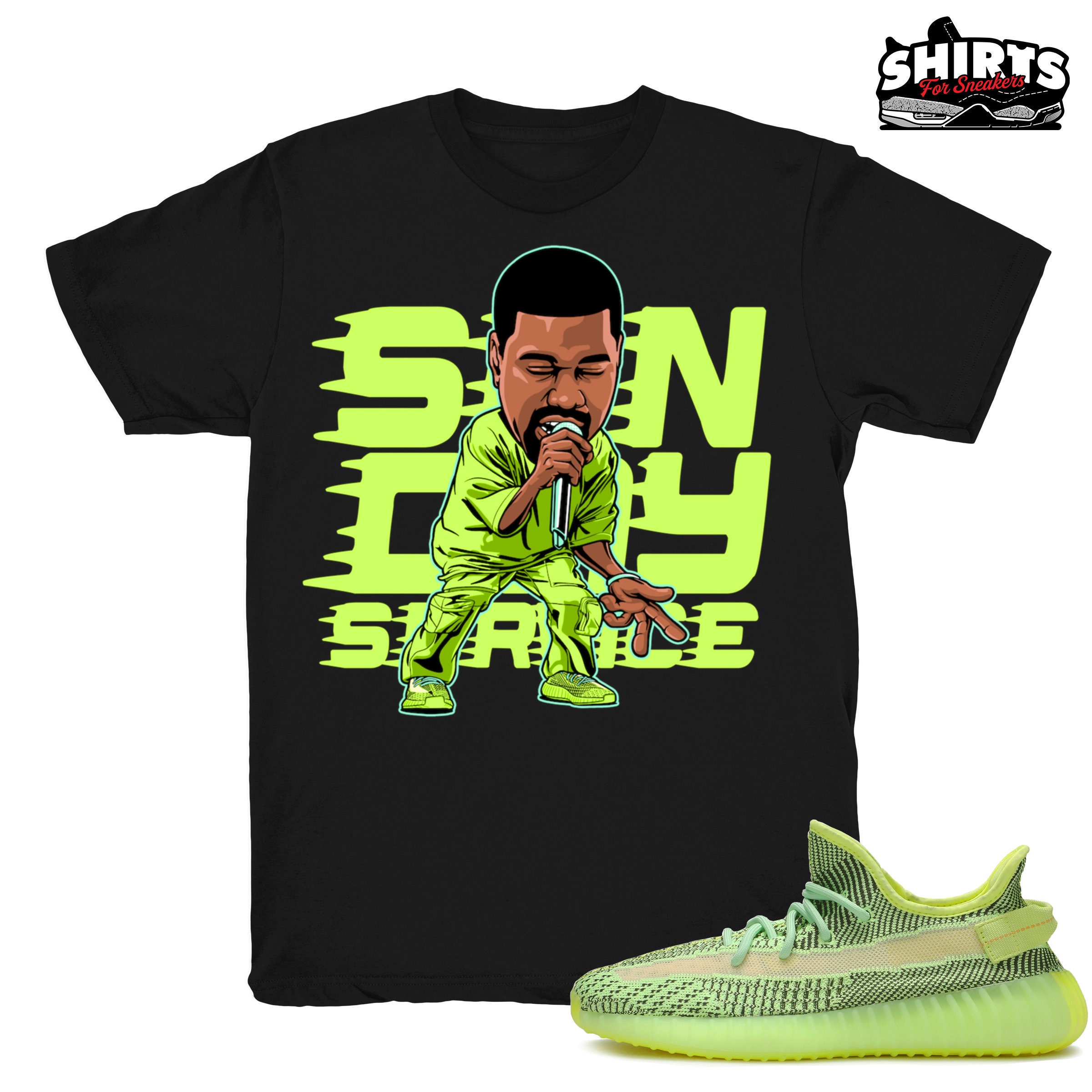 YEEZY SUNDAY SERVICE COTTON TWILL Tシャツ Kanye West Sunday Service New York III T Shirt White Men's