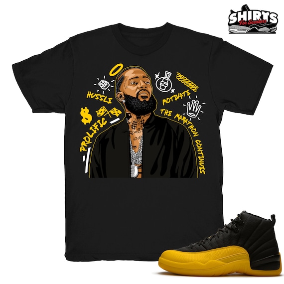 black and gold air jordan t shirt