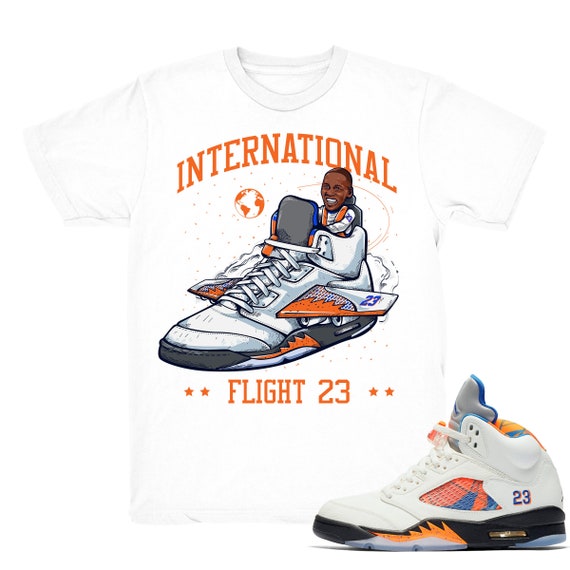 Air Jordan 5 International Flight shirt 