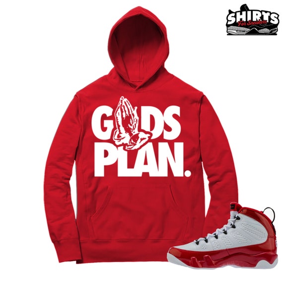 jordan 9 gym red hoodie