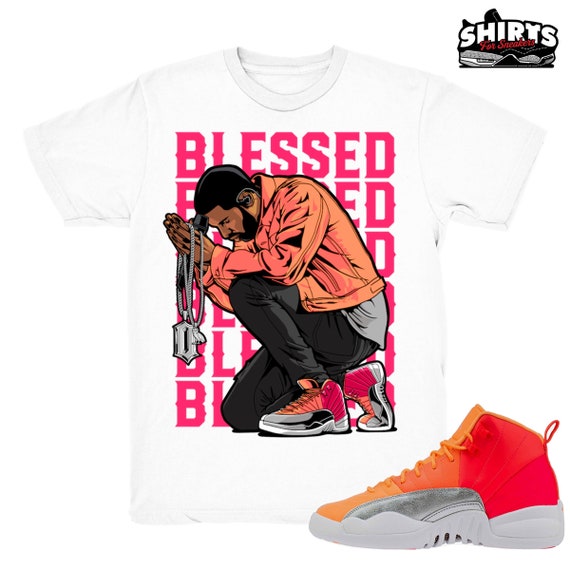 retro 12 hot punch shirt