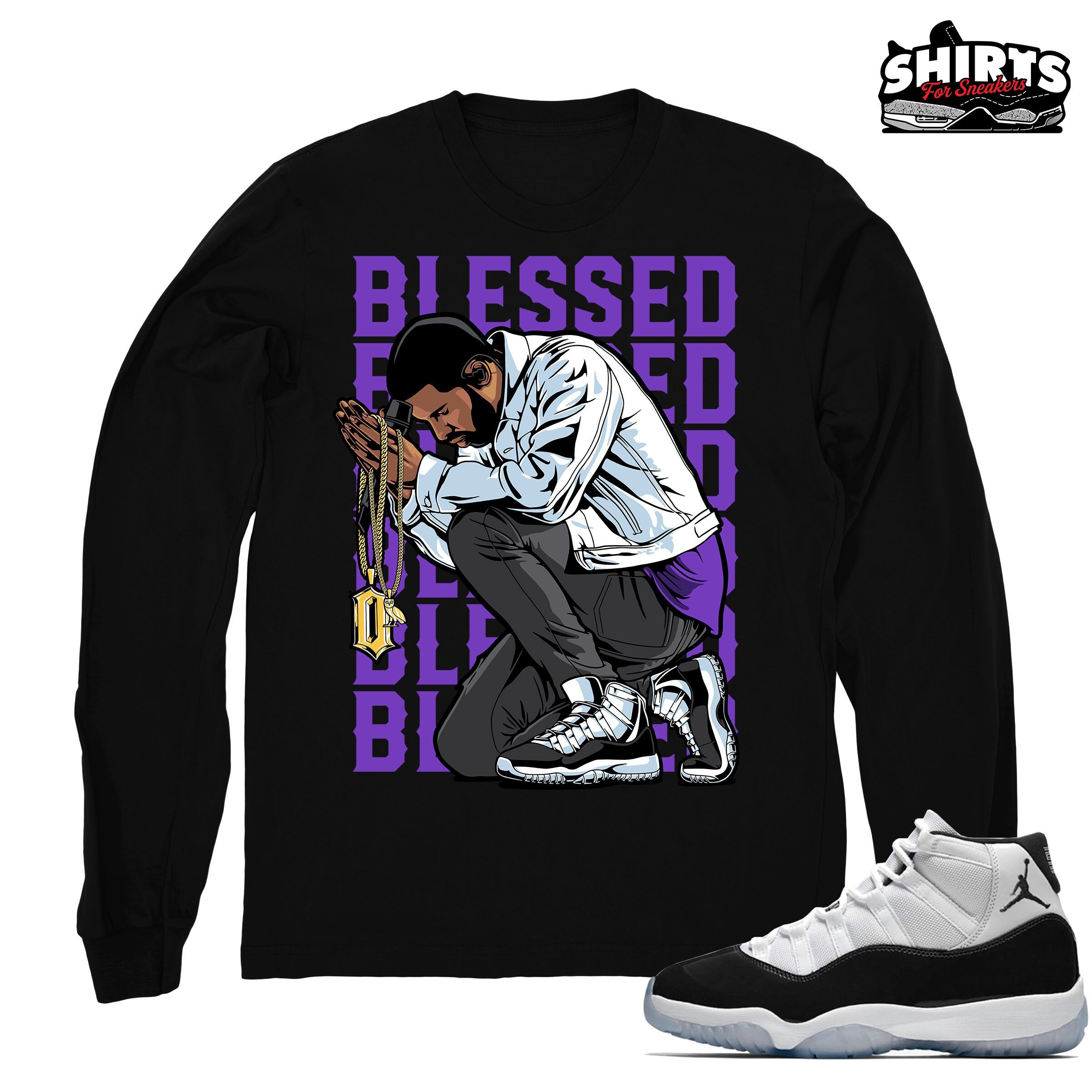 Concord Shirt Drake Blessed Retro 