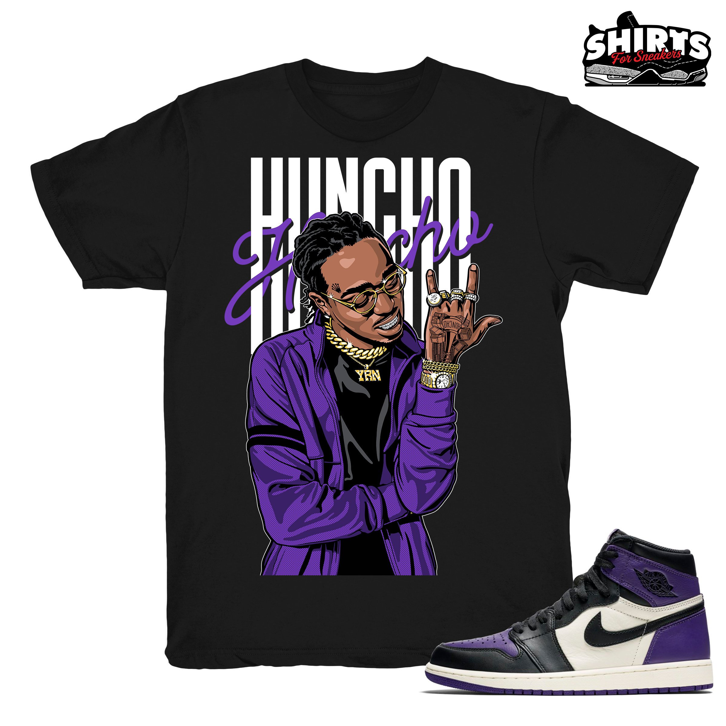 Court Purple 1 Shirt Huncho Retro 1 