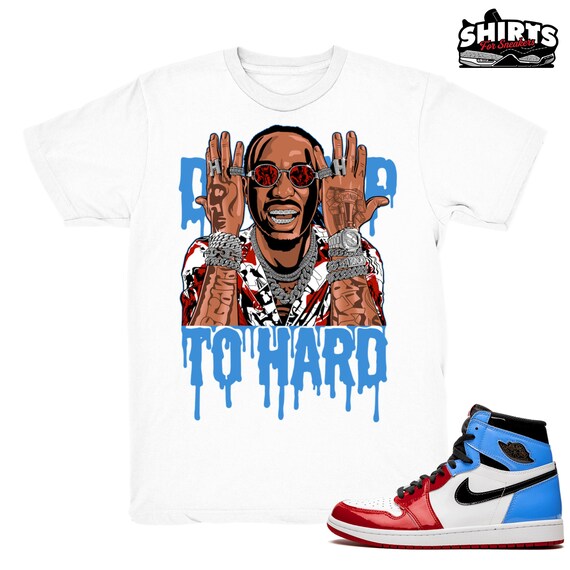 Fearless Shirt Drip to Hard Match Retro OG High Fearless
