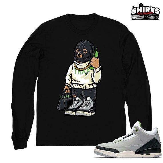 jordan 3 chlorophyll shirt