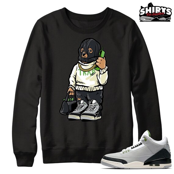 jordan 3 chlorophyll shirt