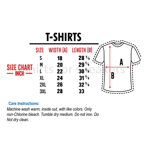 jordan clothing size chart