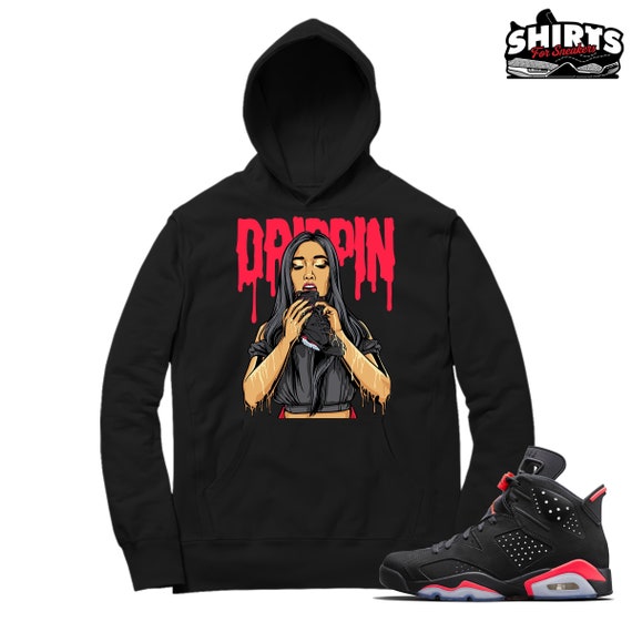 air jordan 6 infrared hoodie