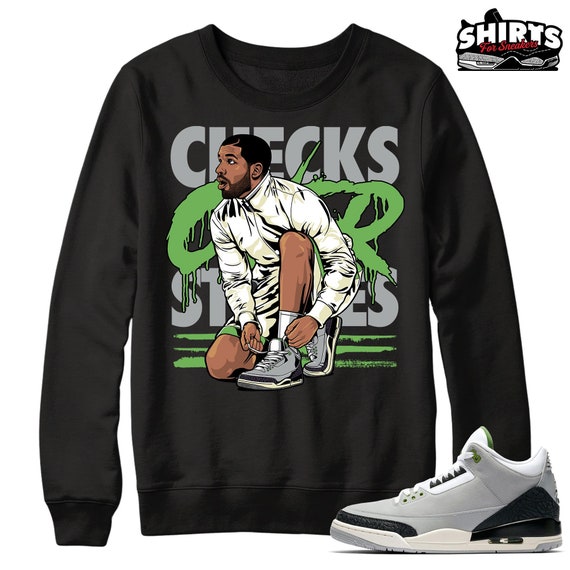 jordan 3 chlorophyll shirt