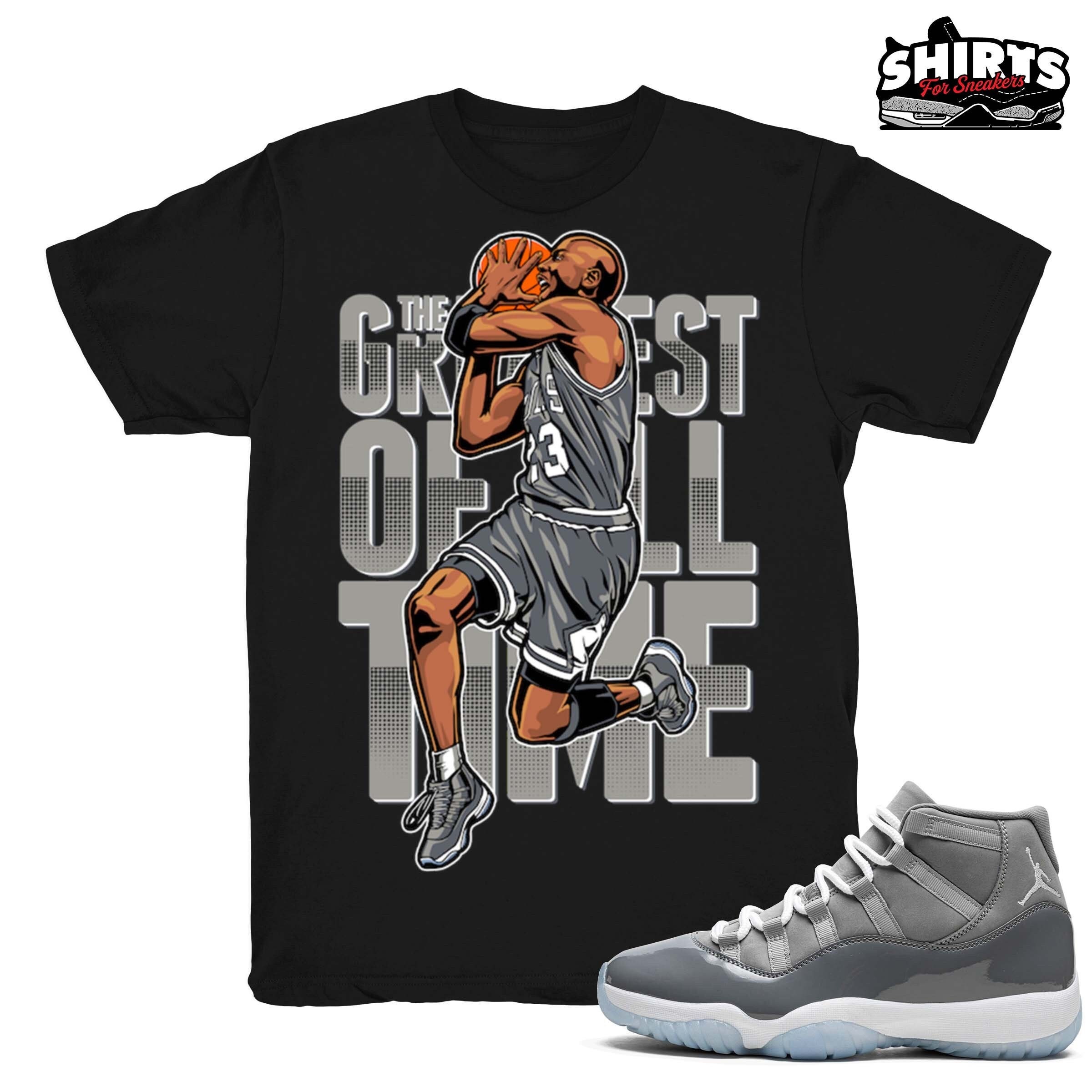 Air Jordan 11 Cool Grey Shirt the 