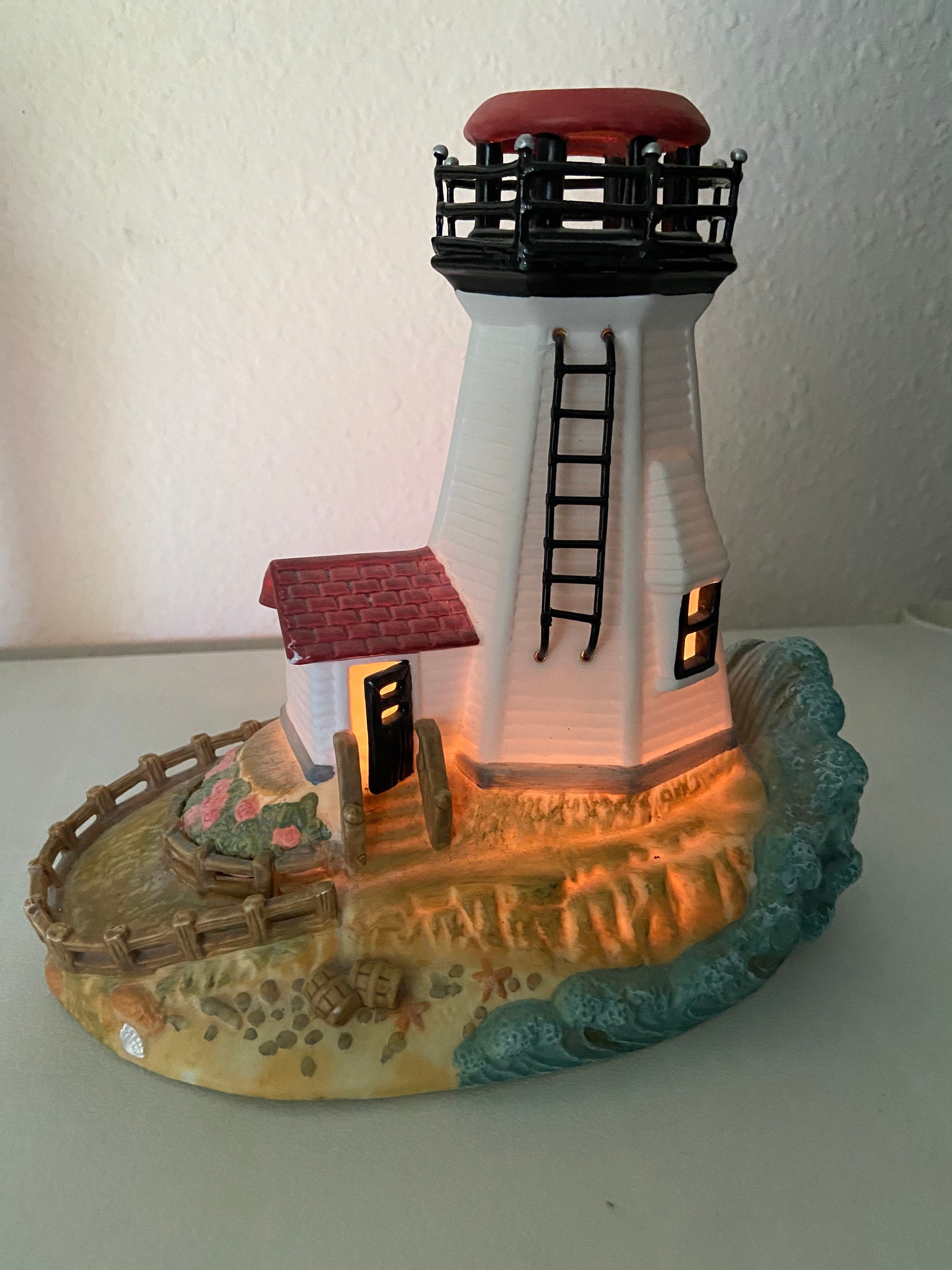 LIGHTHOUSE CANDLE HOLDER Detailed Lighthouse Candle warmer Etsy